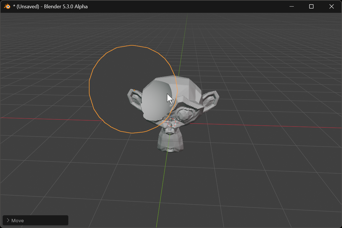 moving a cutter through a converted mesh
